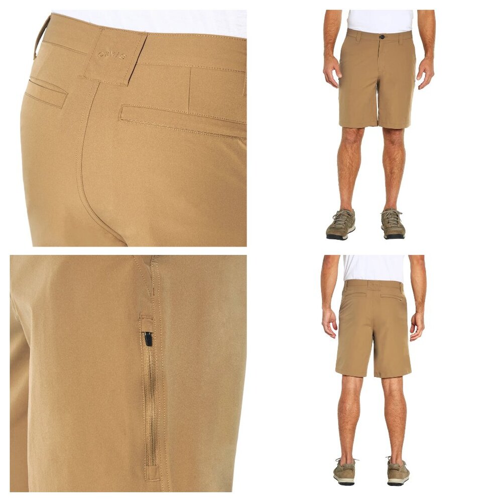 Tan - Orvis Men’s Tech Short‎